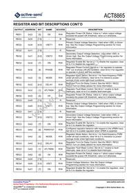 ACT8865QI303-T Datasheet Page 11