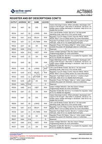 ACT8865QI303-T Datasheet Page 12