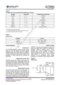 ACT8894Q4I133-T Datasheet Page 22