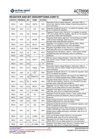 ACT8896Q4I133-T Datasheet Page 11