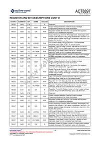 ACT8897Q4I11C-T Datasheet Page 12