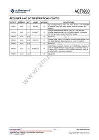 ACT8930QJ134-T Datasheet Page 13