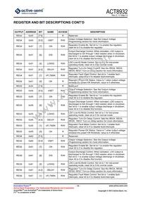 ACT8932QJ133-T Datasheet Page 12