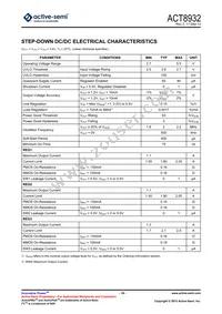 ACT8932QJ133-T Datasheet Page 16