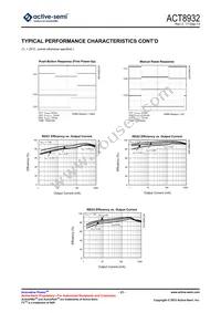 ACT8932QJ133-T Datasheet Page 21