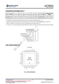 ACT8933QJ133-T Datasheet Page 4