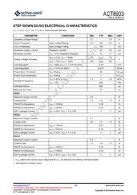 ACT8933QJ133-T Datasheet Page 16