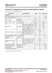 ACT8933QJ133-T Datasheet Page 19