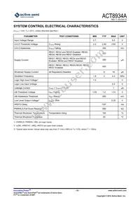 ACT8934AQJ258-T Datasheet Page 15