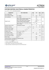 ACT8934QJ333-T Datasheet Page 15