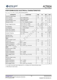 ACT8934QJ333-T Datasheet Page 16