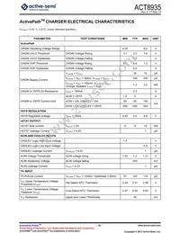 ACT8935QJ10D-T Datasheet Page 18