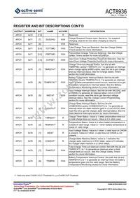 ACT8936QJ135-T Datasheet Page 13