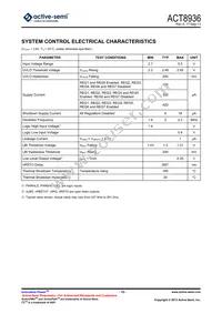 ACT8936QJ135-T Datasheet Page 15