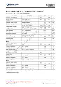 ACT8936QJ135-T Datasheet Page 16