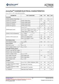 ACT8936QJ135-T Datasheet Page 18