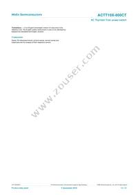 ACTT10X-800CTQ Datasheet Page 12