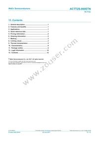 ACTT2S-800ETNJ Datasheet Page 12