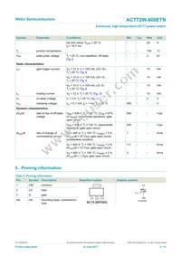 ACTT2W-800ETNF Datasheet Page 2