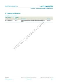 ACTT2W-800ETNF Datasheet Page 3