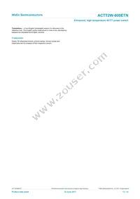 ACTT2W-800ETNF Datasheet Page 13
