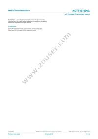 ACTT4S-800C Datasheet Page 13