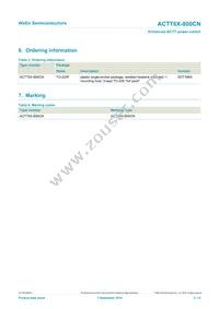 ACTT6X-800CNQ Datasheet Page 3