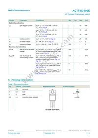 ACTT6X-800E Datasheet Page 2