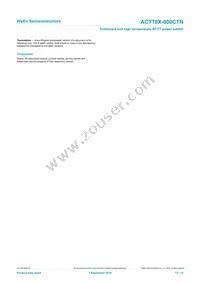 ACTT8X-800CTNQ Datasheet Page 13