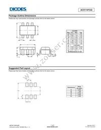 ACX114YUQ-7R Datasheet Page 7