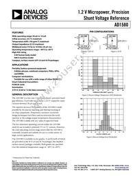 AD1580ARTZ-REEL Datasheet Cover