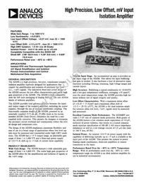 AD208BY Datasheet Cover