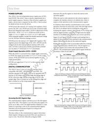 AD4111BCPZ-RL7 Datasheet Page 21