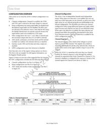 AD4111BCPZ-RL7 Datasheet Page 23