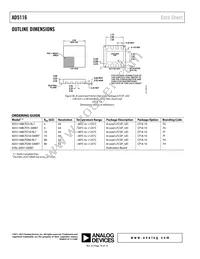 AD5116BCPZ80-RL7 Datasheet Page 16