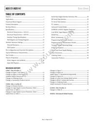 AD5141WBCPZ10-RL7 Datasheet Page 2