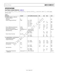 AD5141WBCPZ10-RL7 Datasheet Page 3