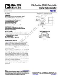 AD5161BRM50-RL7 Datasheet Cover