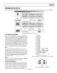 AD5170BRM10-RL7 Datasheet Page 19