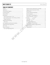 AD5173BRMZ50-RL7 Datasheet Page 2