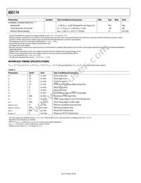 AD5174BRMZ-10-RL7 Datasheet Page 4