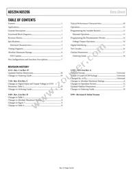 AD5206BRU10-REEL7 Datasheet Page 2