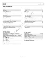 AD5258BRMZ100-R7 Datasheet Page 2