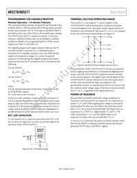 AD5271BCPZ-100-RL7 Datasheet Page 22