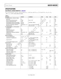 AD5291BRUZ-50-RL7 Datasheet Page 3