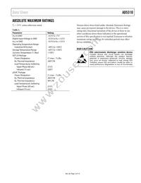 AD5310BRT-R2 Datasheet Page 6