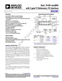 AD5338RBRUZ-RL7 Datasheet Cover