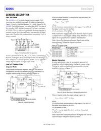 AD5405YCPZ-REEL7 Datasheet Page 14
