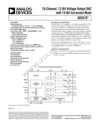 AD5516ABCZ-2 Datasheet Cover
