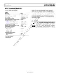 AD5542ABCPZ-REEL7 Datasheet Page 7
